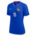 Frankreich Marcus Thuram #15 Heimtrikot Frauen EM 2024 Kurzarm